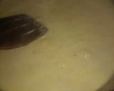 A picture of step 3 of Besan milk.