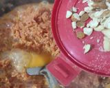 A picture of step 3 of Gajar halwa.