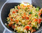 A picture of step 5 of Farali soup.