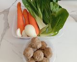 Foto langkah ke 1 dari resep 150. Oseng Pentol Sayuran.