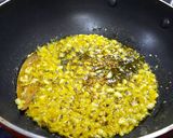 A picture of step 2 of Lasooni Aloo Methi.
