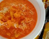 Foto del paso 5 de la receta: Coliflor en salsa de pimiento 🍲🧡(apta para keto)