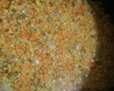 A picture of step 1 of Kevti dal.