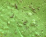 A picture of step 5 of Chocolate chip mint cake.