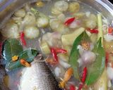 Foto langkah ke 3 dari resep Bandeng kuning bumbu cemplung.
