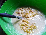 Budín de manzana