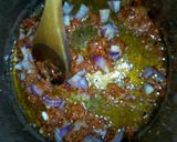 A picture of step 5 of Potato beef curry.