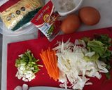 Foto langkah ke 1 dari resep Mie goreng sambel trasi.