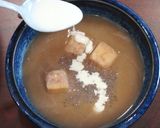 A picture of step 15 of Taro and Sago with Coconut Milk.