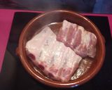 Foto del paso 1 de la receta Costillas de cerdo al ajillo