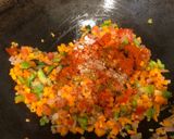 A picture of step 6 of Bread Pulao.