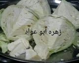 صورة لخطوة 2 من وصفة محشي الكرنب أو الملفوف مع لحمه الريش