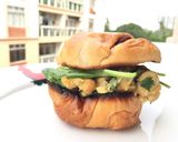A picture of step 4 of Spinach With Chickpea Sandwich.