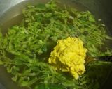 A picture of step 3 of Sweet corn soup (without onion garlic).