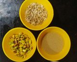 A picture of step 1 of Thandai.