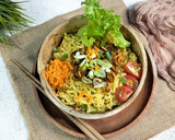 Foto langkah ke 8 dari resep Mie Wortel Homemade Gluten Free.