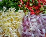 A picture of step 1 of Vegetable raita.