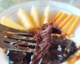 Foto langkah ke 11 dari resep Beef Steak With Blackpepper Souce.