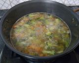 A picture of step 3 of Creamy Broccoli Soup.