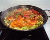 Foto del paso 5 de la receta Paella de gambón y verdura