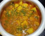 पालक आलू की सब्जी (palak aloo ki sabzi recipe in Hindi) रेसिपी चरण 3 फोटो