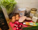 Réteges tojássaláta recept fázis 1 fotója