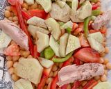 Foto del paso 3 de la receta: Ensalada de garbanzos