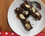 Foto langkah ke 9 dari resep Shiny Brownies.