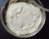 A picture of step 1 of Dahi Vada (Dahi bhalla).