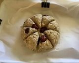 A picture of step 7 of Oatmeal scone GF DF EF NF.