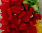 รูปขั้นตอนการทำที่ 2 ของ หมูผัด 5 สี