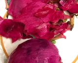 A picture of step 1 of Dragon fruit milkshake.