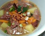 Foto langkah ke 5 dari resep Sup kacang merah (snereg/snerek).