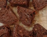 Foto langkah ke 24 dari resep Almond Double Chocolate Sourdough Bread (72%).