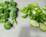 Foto del paso 2 de la receta: Coles de Bruselas y brócoli gratinado