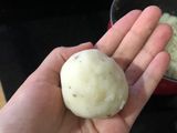 Bombas de papa con corazón de queso