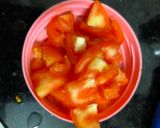 A picture of step 4 of Takali (Tomato) Rasam.