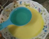 A picture of step 5 of Choco mirror allian glaze chocolate cake.