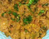 A picture of step 4 of Kaddu (pumpkin) sabzi.