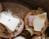 Sült töltött gombafejek recept fázis 4 fotója