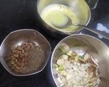 A picture of step 1 of Gujarati festive thali.