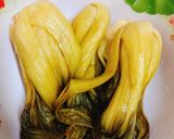 Hình bước làm 3 của món Dưa cải làm từ cải thìa