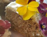 A picture of step 5 of Lovely Violet Chiffon Cake.