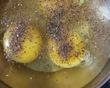 A picture of step 1 of Chilli Omlette.