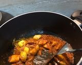A picture of step 3 of Doi-Katla Kalia (Carp in the Yoghurt Curry).