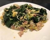 Foto del paso 4 de la receta: Revuelto de acelga con panceta #keto