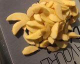 Une image de l'étape 3 de Flan pâtissier aux pommes (pâte brisée épeautre et sirop de canne).