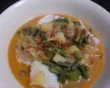 Foto langkah ke 4 dari resep Sayur ketupat no santan.
