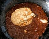 A picture of step 7 of Chicken Changezi.