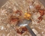 A picture of step 1 of Kaleji Masala.